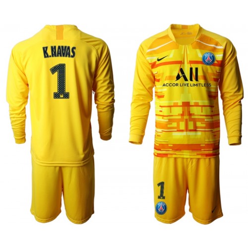 Paris Saint-Germain Dres Golmanski K NAVAS 1 Dječji II 2019/20 Dugim Rukavima Paris Saint-Germain Dres Golmanski K NAVAS 1 Dječji II 2019/20 Dugim Rukavima